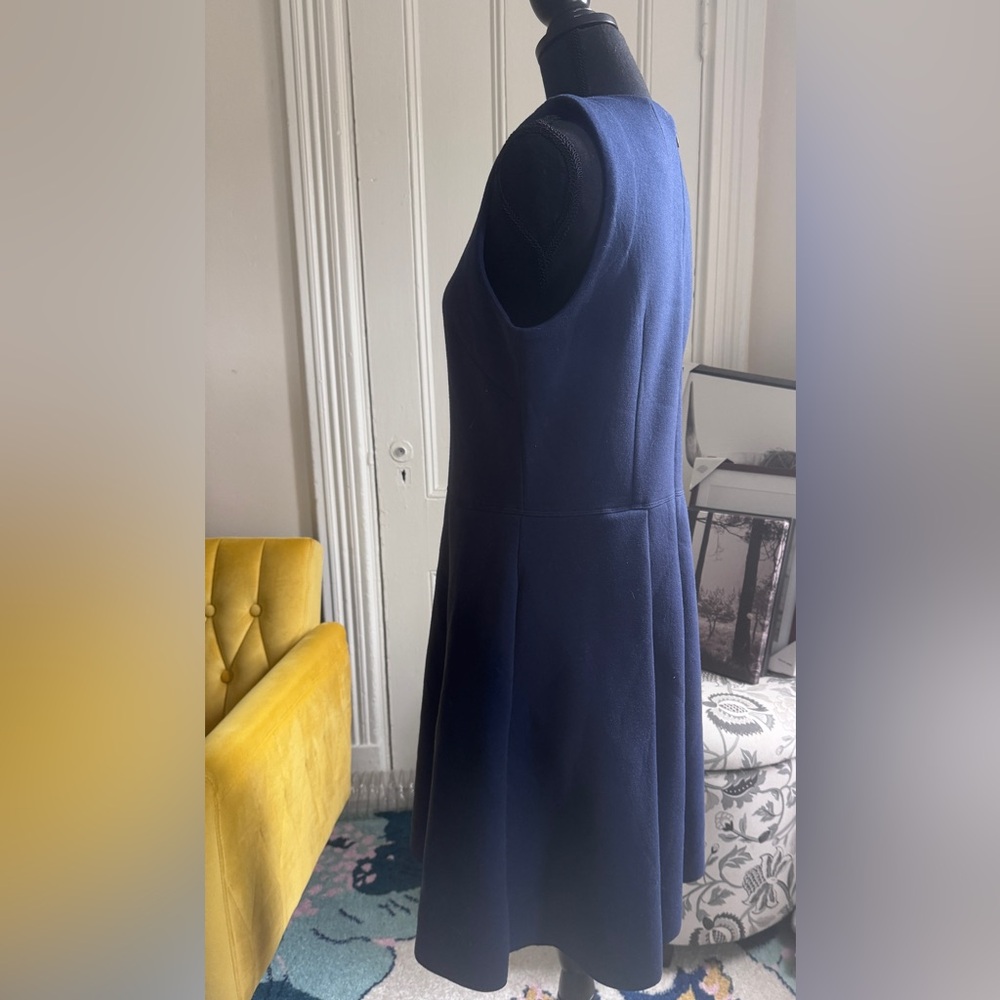GAP Classic Navy Midi Dress - Picture 2 of 4